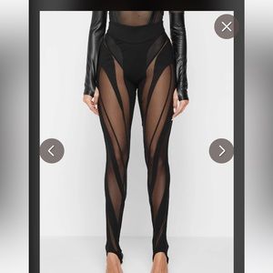 Manier de Voir Spiral Contour Leggings